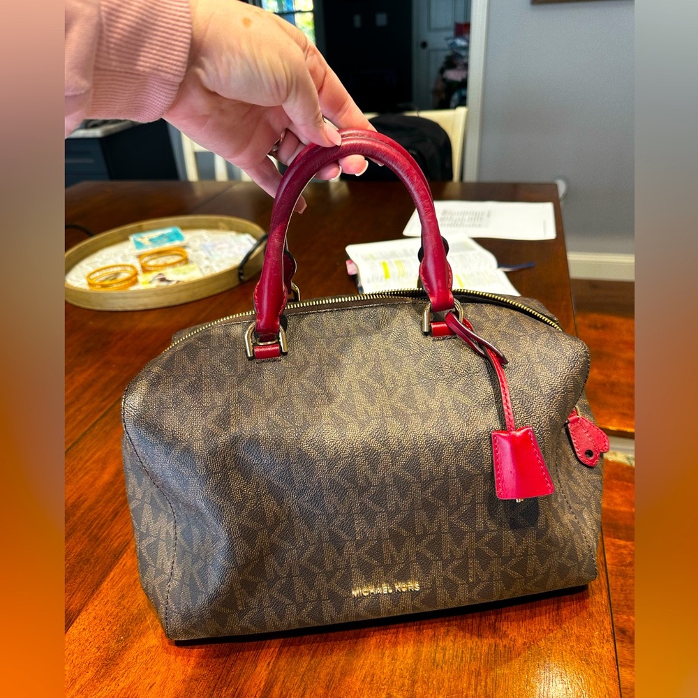Michael Kors signature satchel